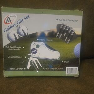 Golfer's Gift Set - White